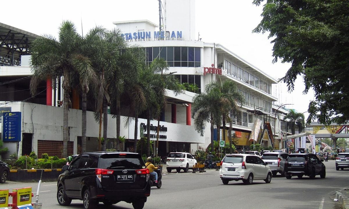 sejarah stasiun medan